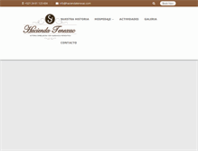 Tablet Screenshot of haciendatenexac.com